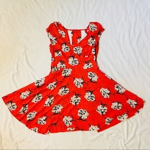Super cute red dress from Abercrombie & Fitch!